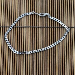 18k RGP White Gold Chain Bracelet (Vintage)